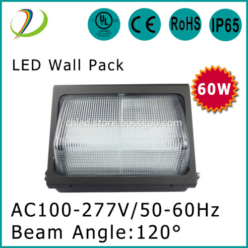 60W Outdoor IP65 Led Wall Pack Lights